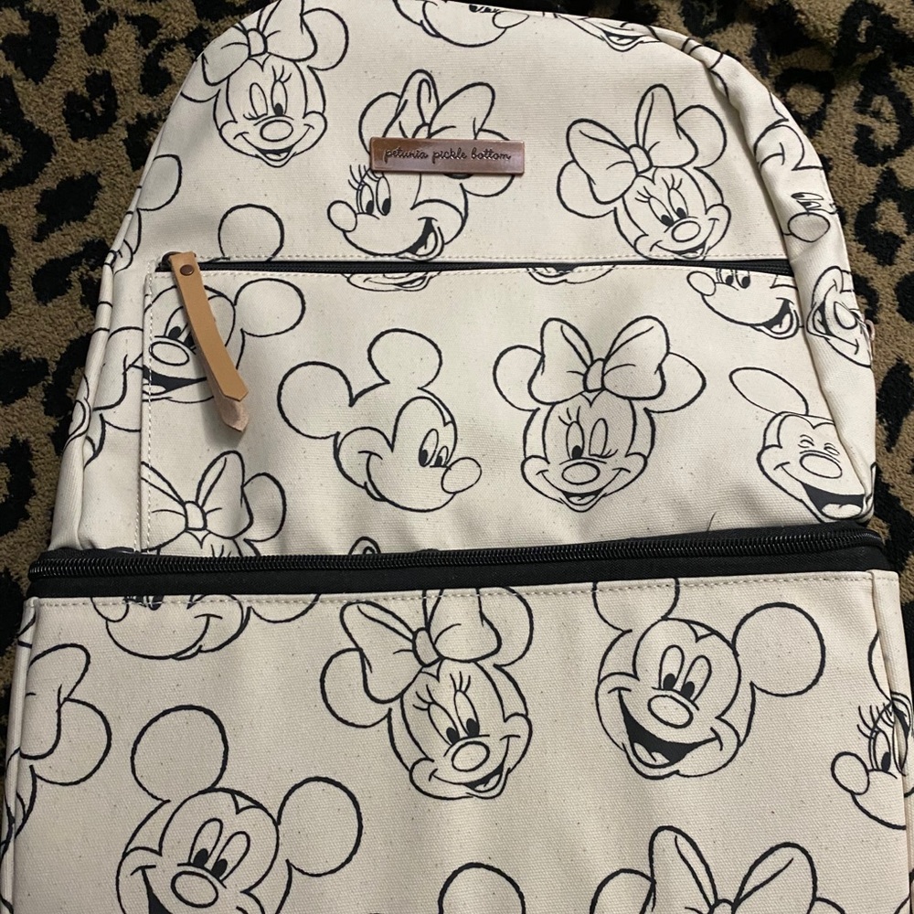 BACKPACK DIAPER BAG SKETCHBOOK MICKEY AND MINNIE
